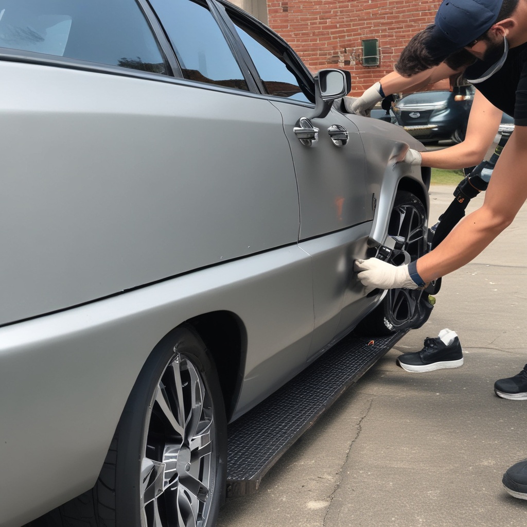 Exterior car polishing and paint correction